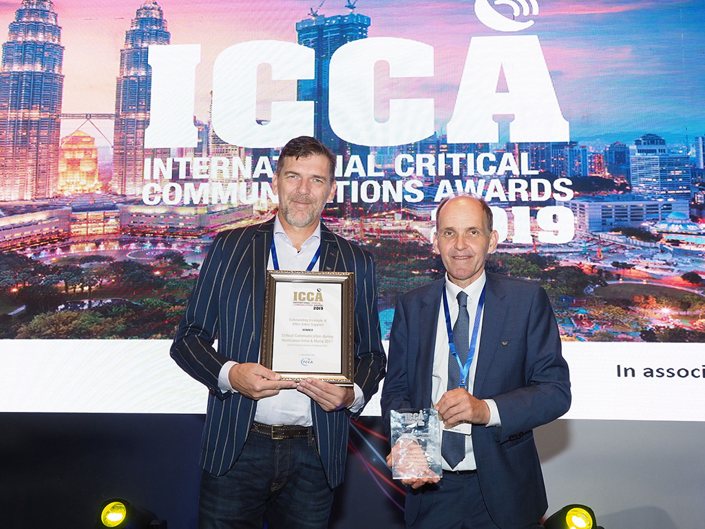 C3 wins International Critical Communications Award 2019